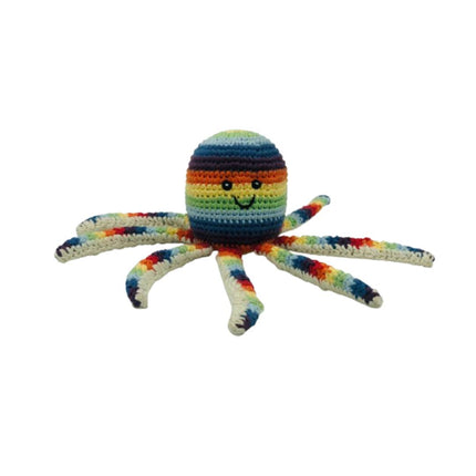 Octopus Rattle - Rainbow