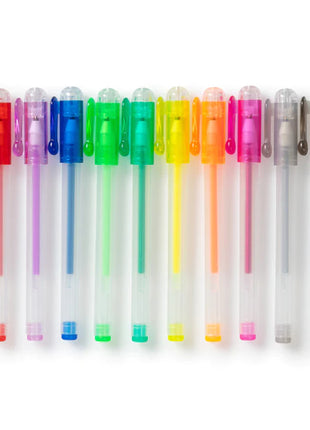 Ensemble de stylos gel licorne