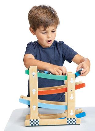 Wooden Ramp Racer Toy