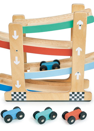 Wooden Ramp Racer Toy