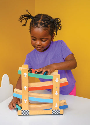 Wooden Ramp Racer Toy