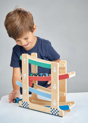 Wooden Ramp Racer Toy