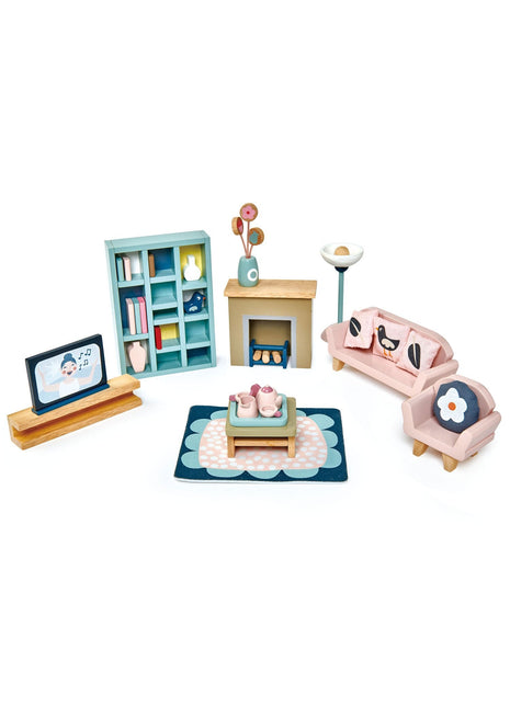 Dolls House Sitting Room Furniture