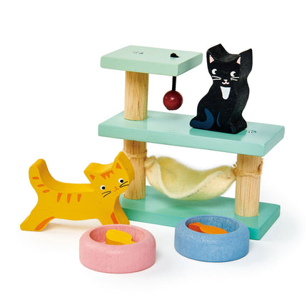 Ensemble de chats de compagnie
