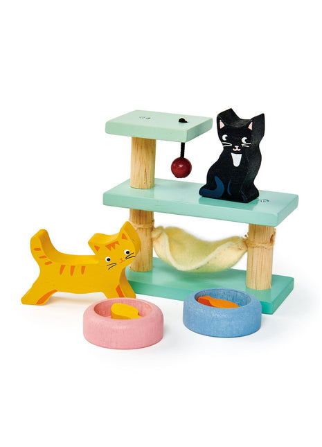 Ensemble de chats de compagnie