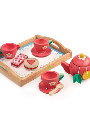 Ensemble de plateaux à thé