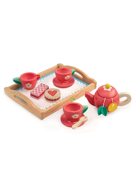 Ensemble de plateaux à thé