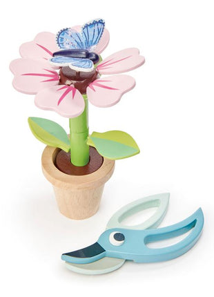 Ensemble de pots de fleurs en fleurs