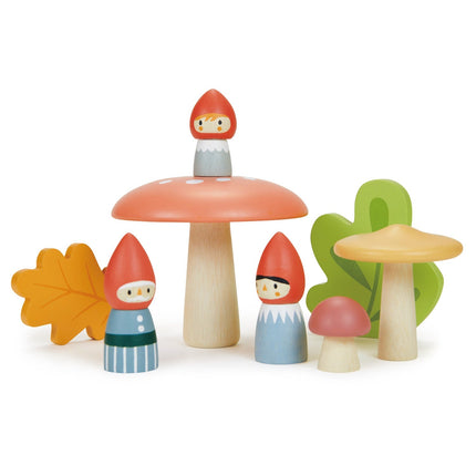 Famille de gnomes des bois