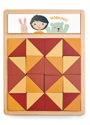 Puzzle de courtepointe en patchwork
