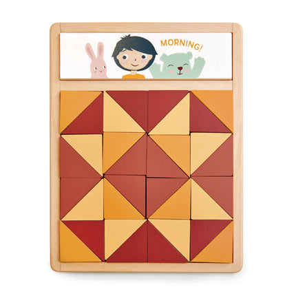 Puzzle de courtepointe en patchwork
