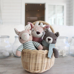 Forest & Woodland Theme - Finbar Hare Knitted Toy