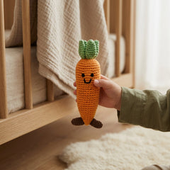 Fruits & Veggies Theme - Carrot Rattle