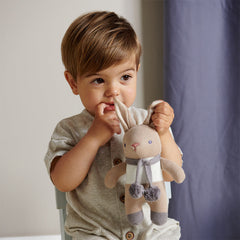 Comforter & Rattles - Baby Threads Taupe Bunny Rattle
