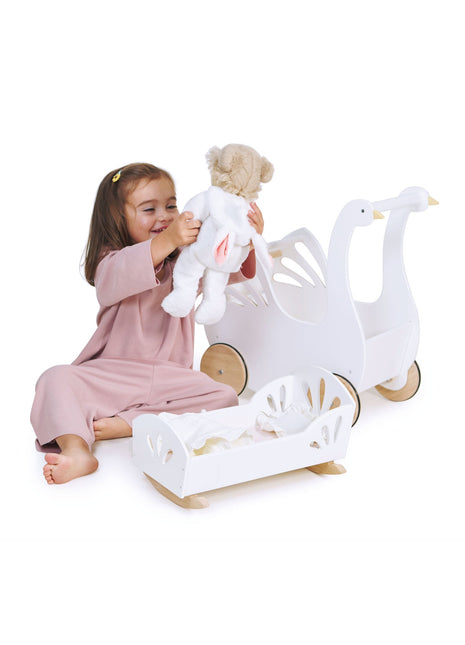 Lit chariot Sweet Swan