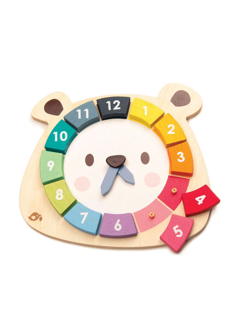 Couleurs d'ours Horloge