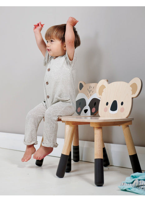 Forest Raccoon Chair