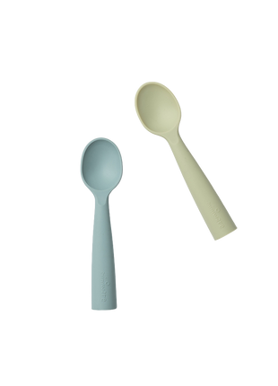 Training Spoon Set - Pistachio + Eucalyptus