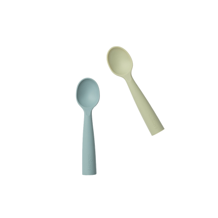 Training Spoon Set - Pistachio + Eucalyptus