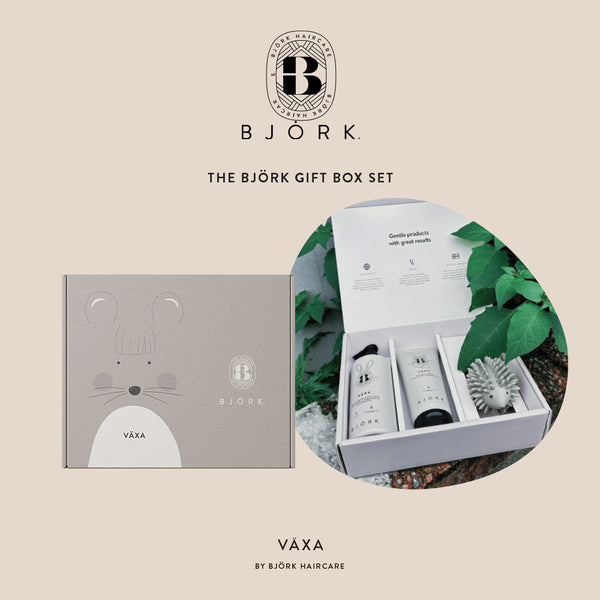 BJÖRK VÄXA Oat Botanical Care Gift Set- Hedgehog
