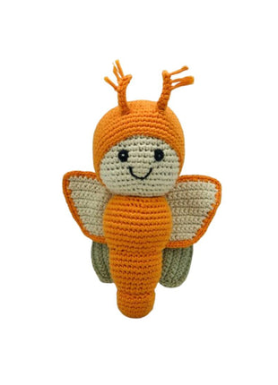 Butterfly Rattle - Orange