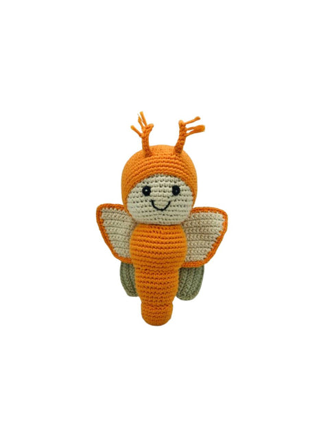Butterfly Rattle - Orange