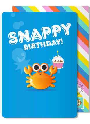 Snappy Birthday Magnet Card