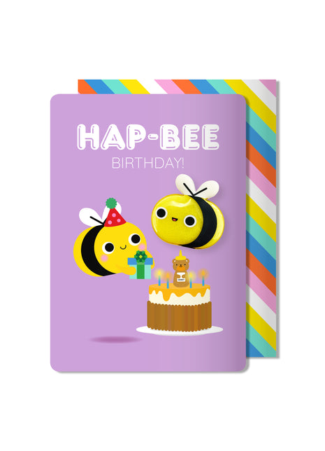 Bonjour Jello - Carte d'anniversaire HAP-BEE
