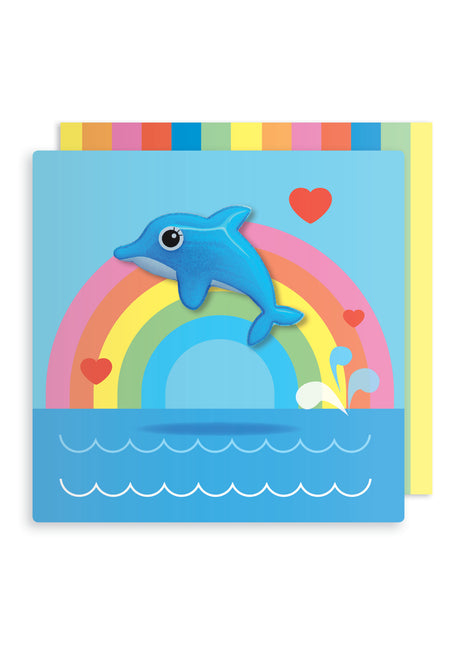 Carte magnétique dauphin