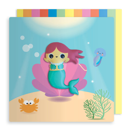 Mermaid Magnet Card