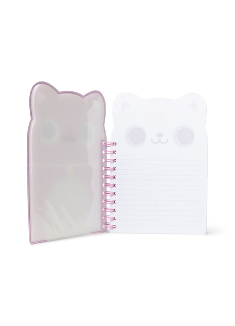 Cute Pink Cat A5 Notebook
