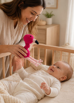 LS2482 - Flamingo Rattle 3