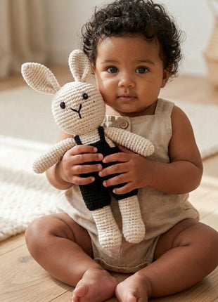 LS2491 - Bunny Rattle - Boy 5