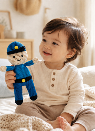 LS2494 - Police Officer Rattle 3