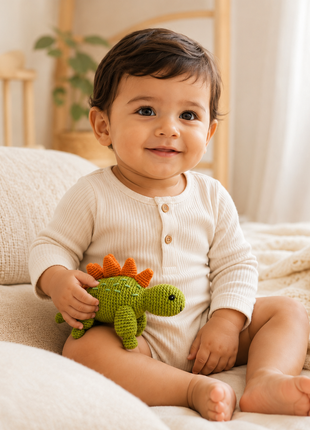 LS2495 - Stegosaurus Rattle 2