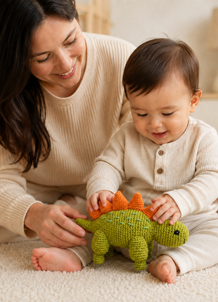 LS2495 - Stegosaurus Rattle 3