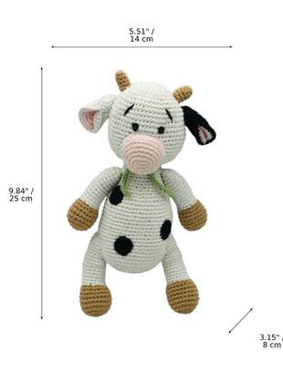 LS2499 - Cow Rattle dimensions