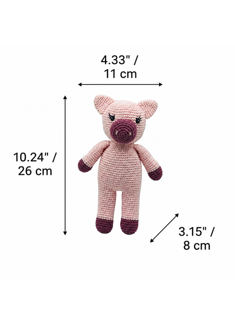 LS2500 - Pig Rattle dimensions