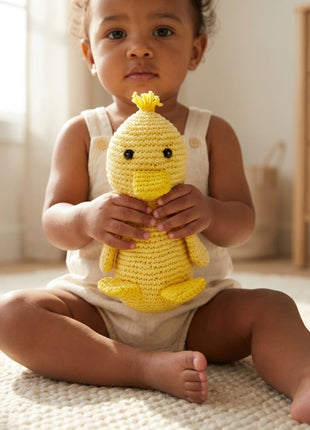 LS2503 - Duck Rattle - Yellow 3