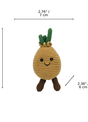 LS2525 - Onion Rattle dimensions