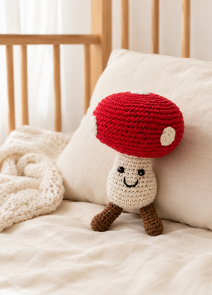 LS2527 - Mushroom Rattle - Red 1