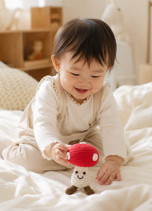 LS2527 - Mushroom Rattle - Red 3