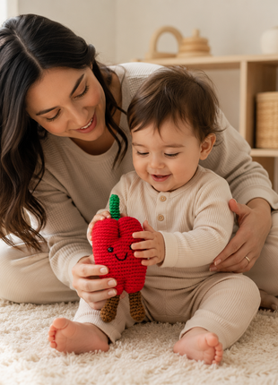 LS2529 - Pepper Rattle - Red 3