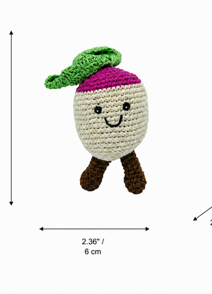 LS2531 - Turnips Rattle dimensions