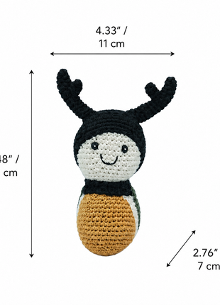 LS2539 - Beetle Rattle dimensions