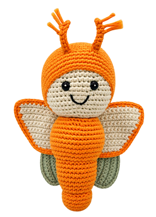 LS2541 - Butterfly Rattle - Orange