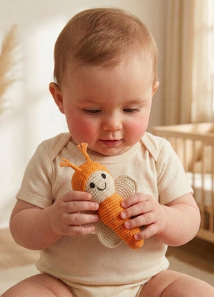 LS2541 - Butterfly Rattle - Orange 3
