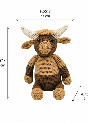 LS2544 - Bison Rattle dimensions