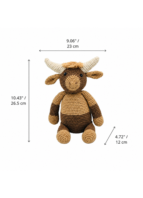 LS2544 - Bison Rattle dimensions