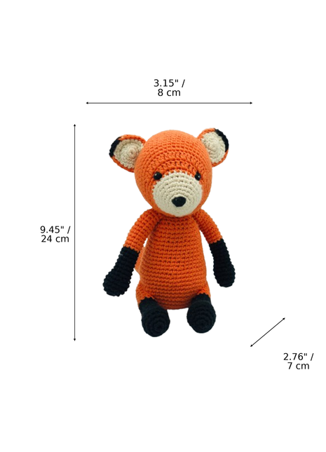 LS2545 - Fox Rattle dimensions